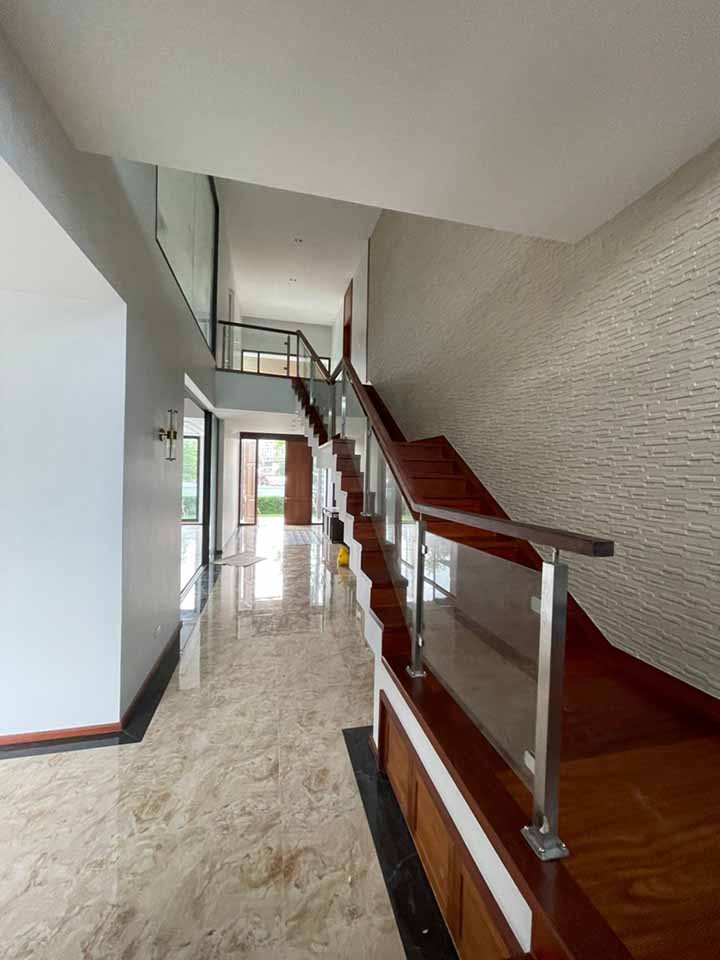 wooden stairs